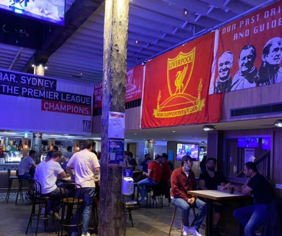 Premier League Sydney Cheers Sports Bar Liverpool supporters club